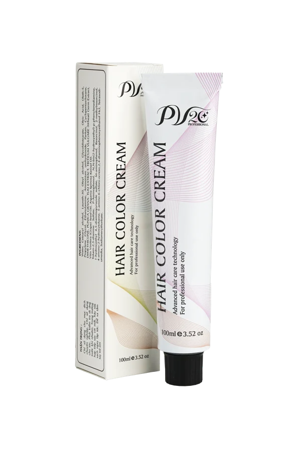 Tuýp màu nhuộm Hair Color Cream cùng hộp giấy